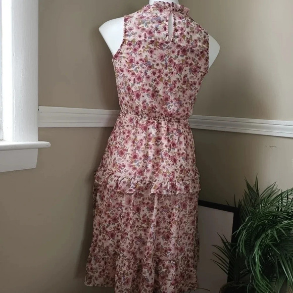 MONTEAU LOS ANGELES FLORAL SUMMER DRESS - Picture 5 of 6